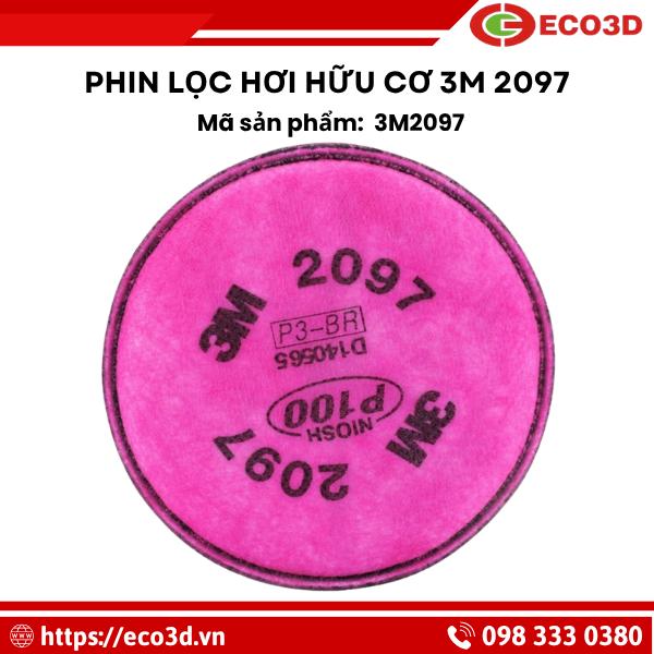 Phin lọc hơi hữu cơ 3M 2097